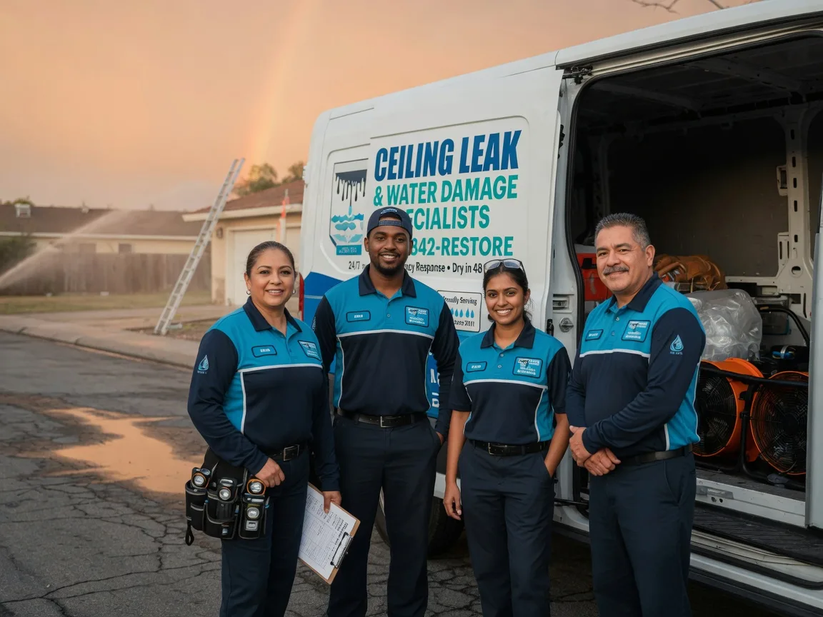 Ceiling Leak Cleanup company in Minnewaukan, ND